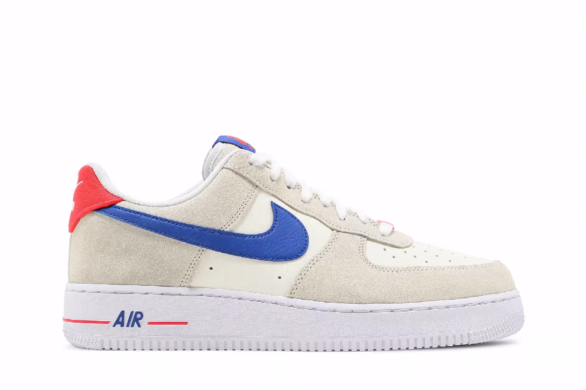 Nike Air Force 1 Coconut Milk Hyper Royal, view 2