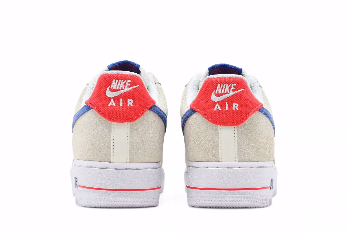 Nike Air Force 1 Coconut Milk Hyper Royal, view 7