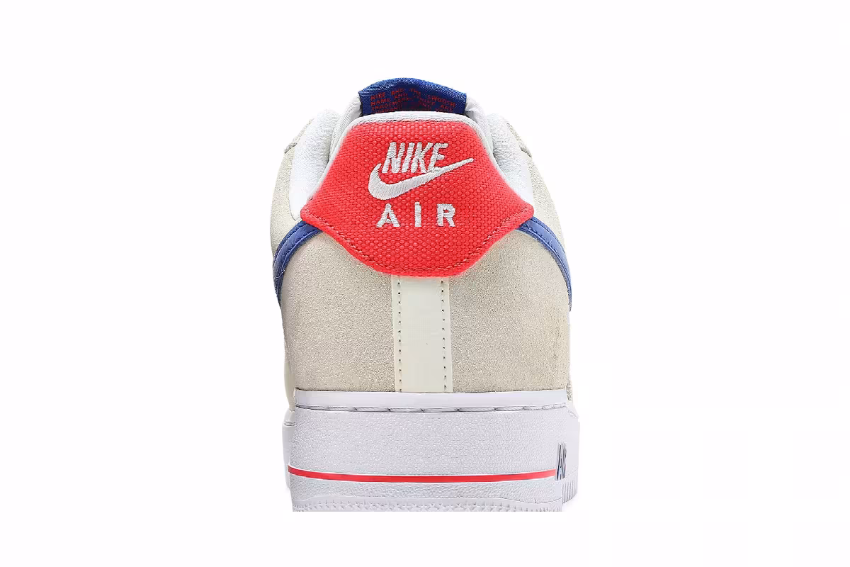 Nike Air Force 1 Coconut Milk Hyper Royal, view 8