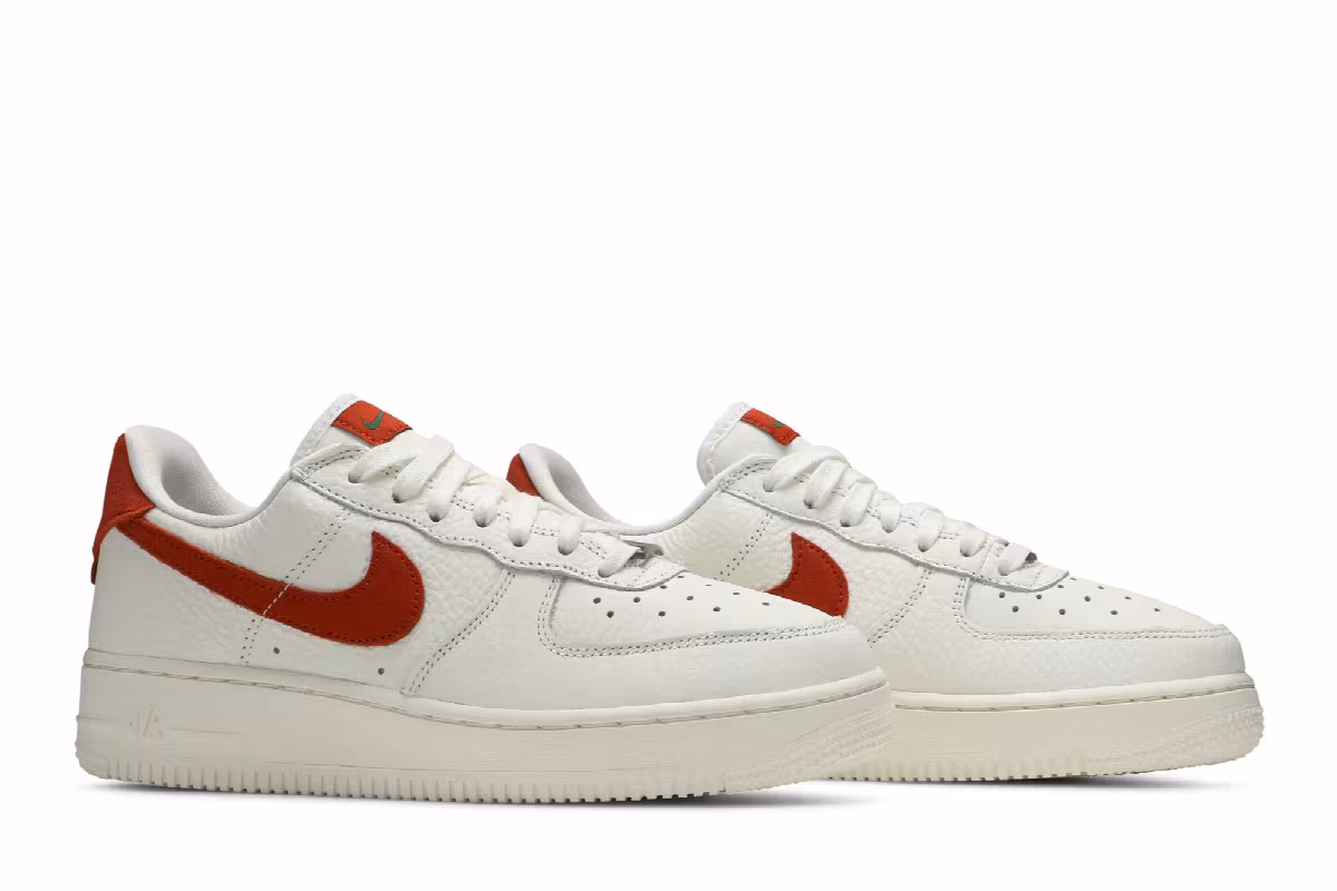 Nike Air Force 1 Sail Mantra Orange, view 9