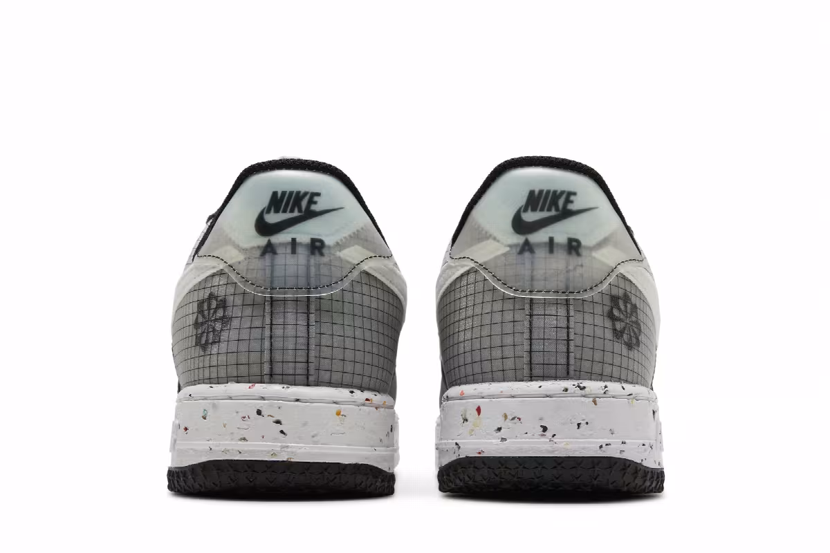 Nike Air Force 1 Crater Move To Zero - Black White, view 7