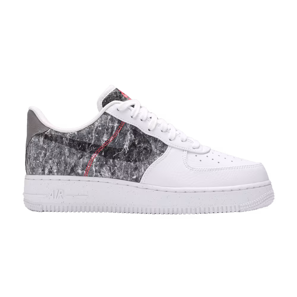 Nike Air Force 1 Recycled Wool Pack - White Light Smoke Grey