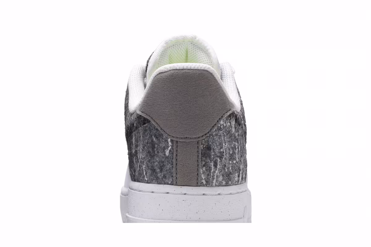Nike Air Force 1 Recycled Wool Pack - White Light Smoke Grey, view 8