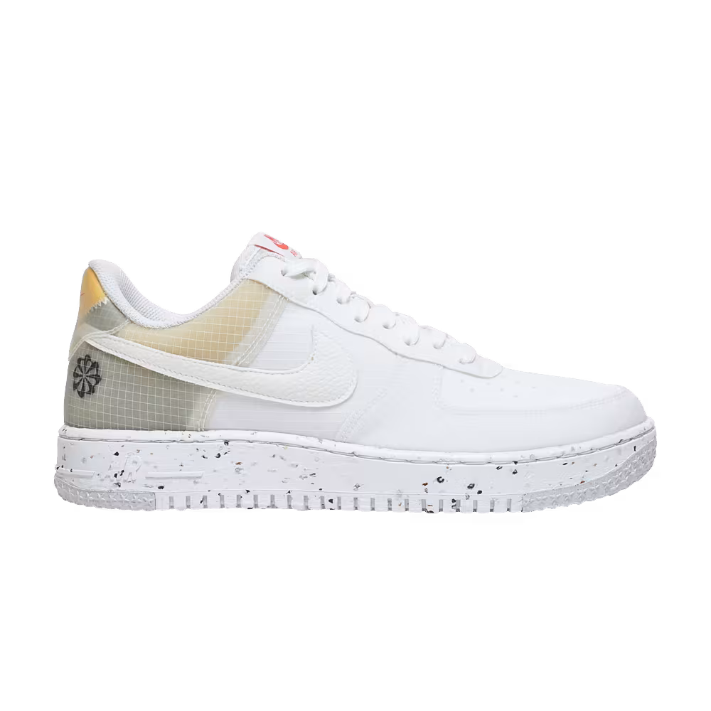 Nike Air Force 1 Crater Move To Zero - White Orange