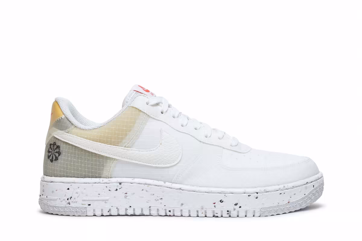 Nike Air Force 1 Crater Move To Zero - White Orange, view 2