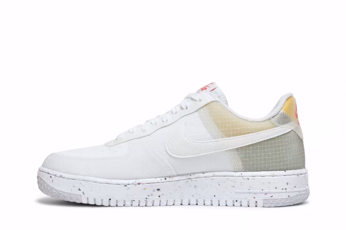 Nike Air Force 1 Crater Move To Zero - White Orange, view 4