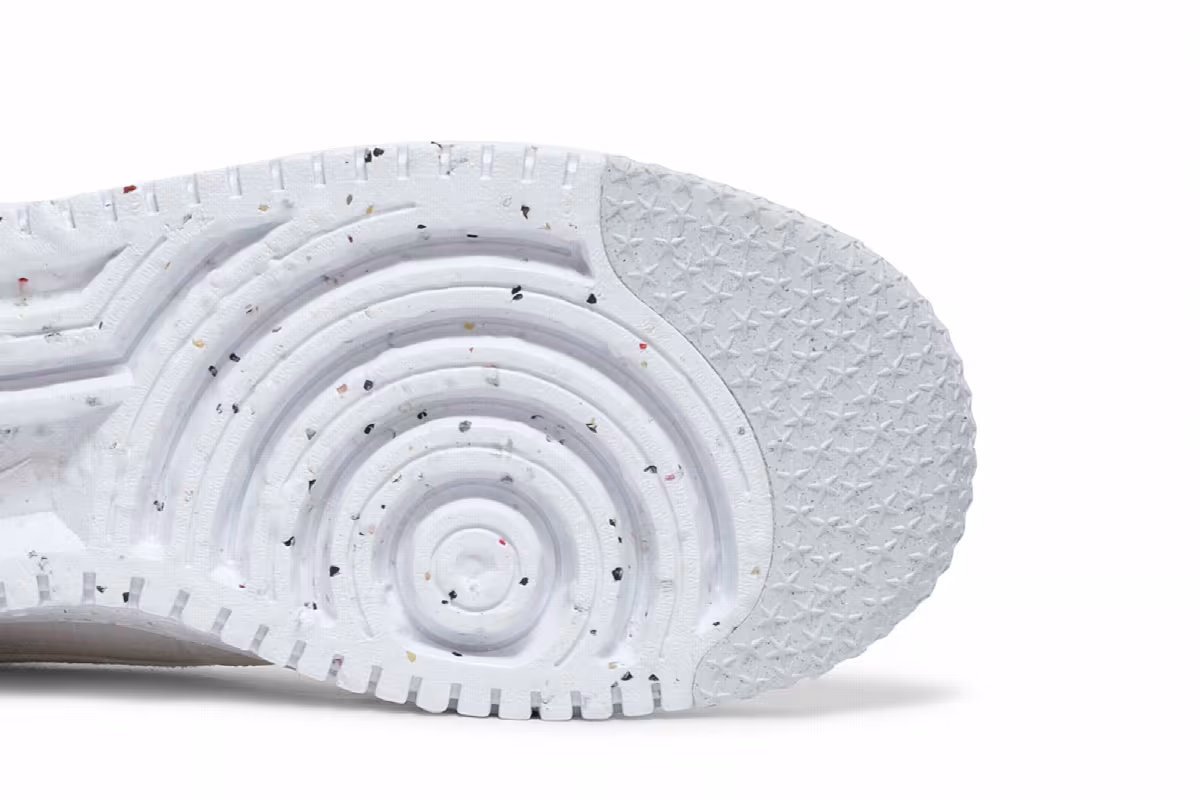 Nike Air Force 1 Crater Move To Zero - White Orange, view 6