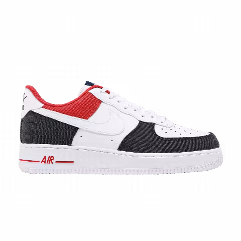 Nike Air Force 1 '07 LX 'White Red Denim'