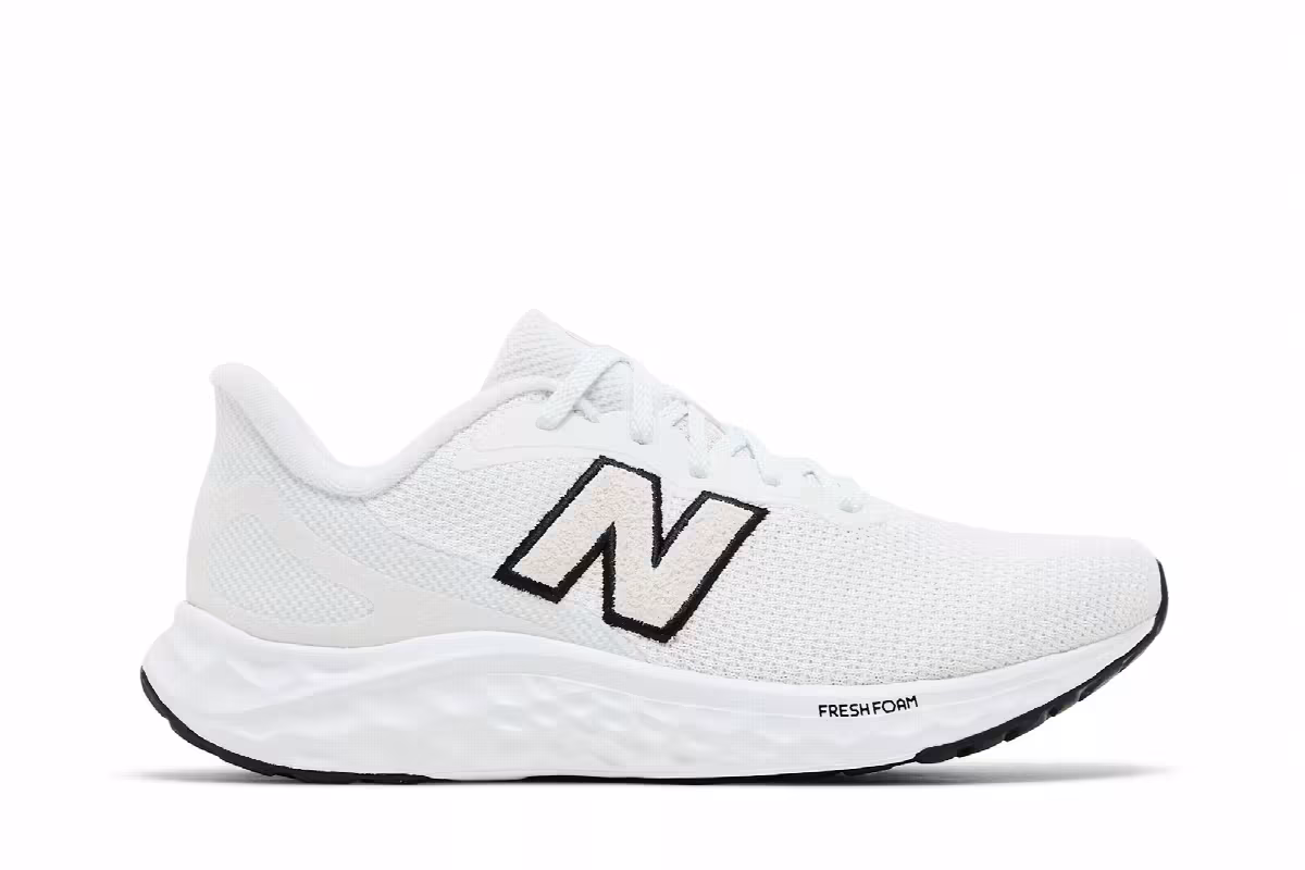 New Balance Fresh Foam Arishi v4 White Reflection Black, view 2