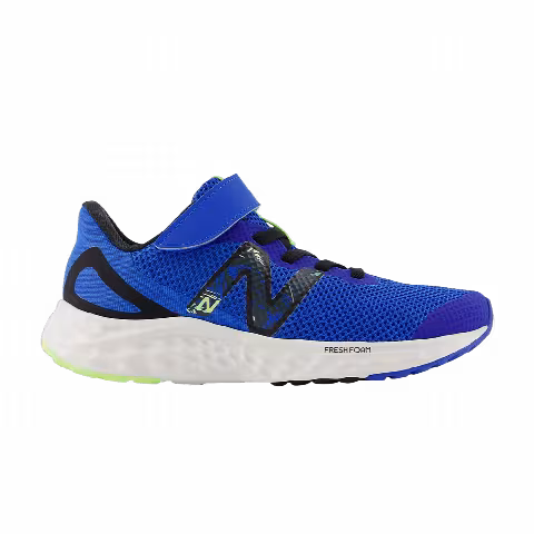 New Balance Fresh Foam Arishi v4 Bungee Lace Top Strap Little Kid 'Blue Oasis'