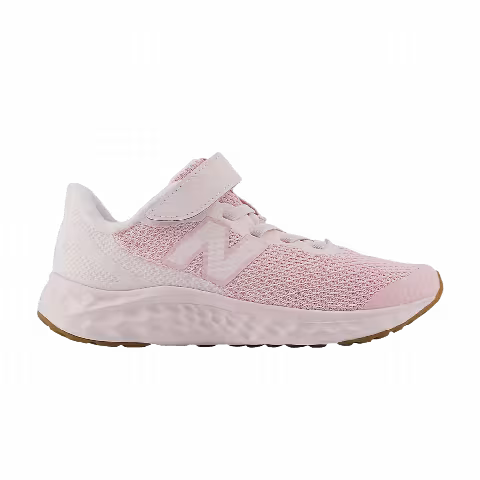 New Balance Fresh Foam Arishi v4 Bungee Lace Top Strap Little Kid 'Pink Granite'