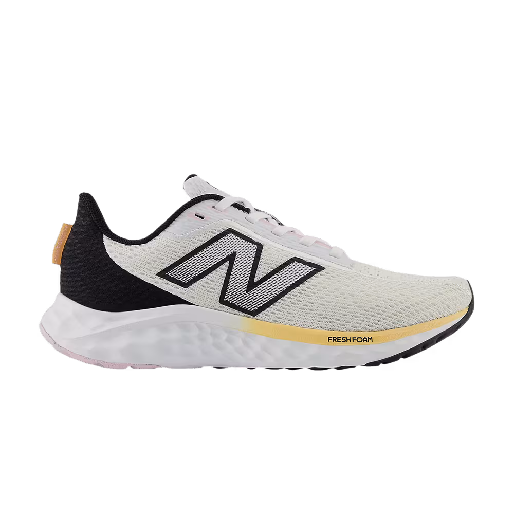 New Balance Women's Fresh Foam Arishi v4 White Black Peach Blossom