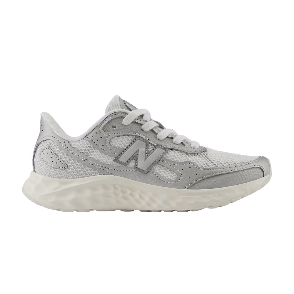 New Balance Women's Fresh Foam Arishi v4 Tiralux Wide Silver Metallic Reflection