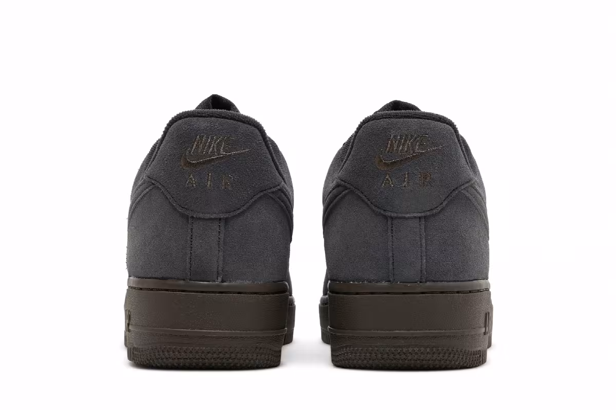 Nike Air Force 1 Winter Premium Off Noir Dark Chocolate, view 7