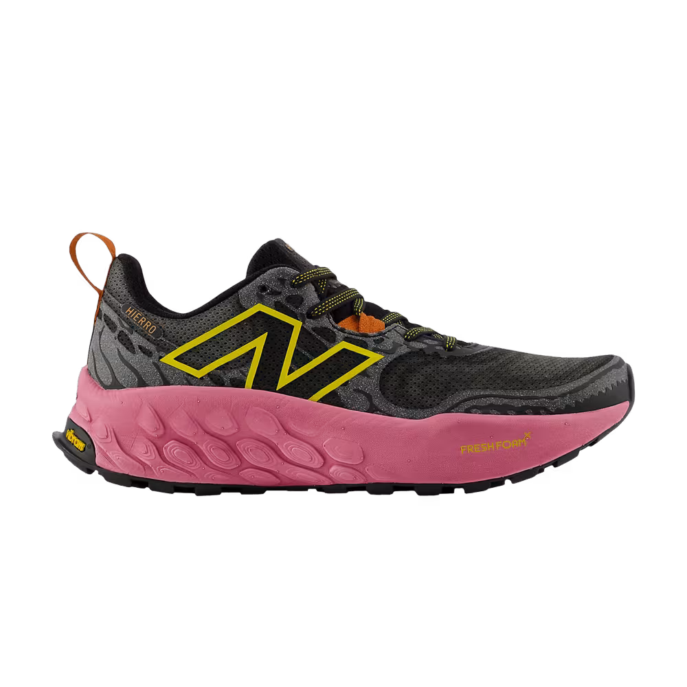 New Balance Women's Fresh Foam X Hierro v8 Black Real Pink