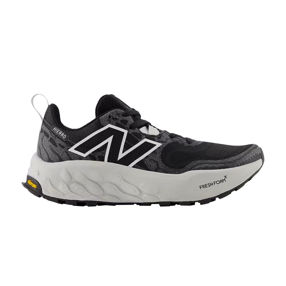 New Balance Women's Fresh Foam X Hierro v8 Wide Black Grey Matter
