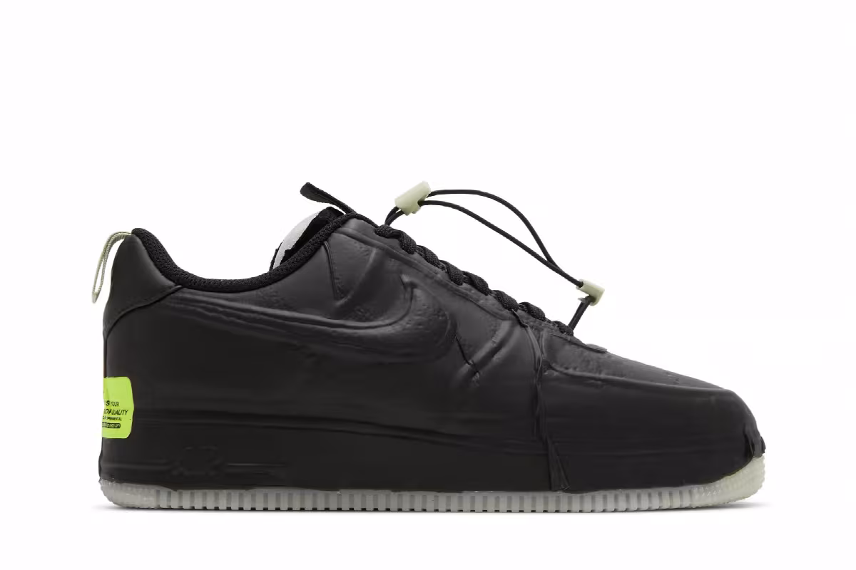 Nike Air Force 1 Experimental Black Glow, view 2