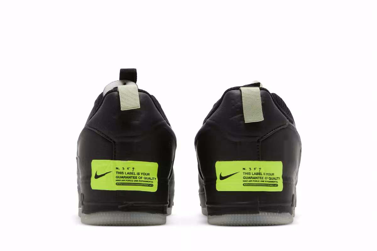 Nike Air Force 1 Experimental Black Glow, view 7