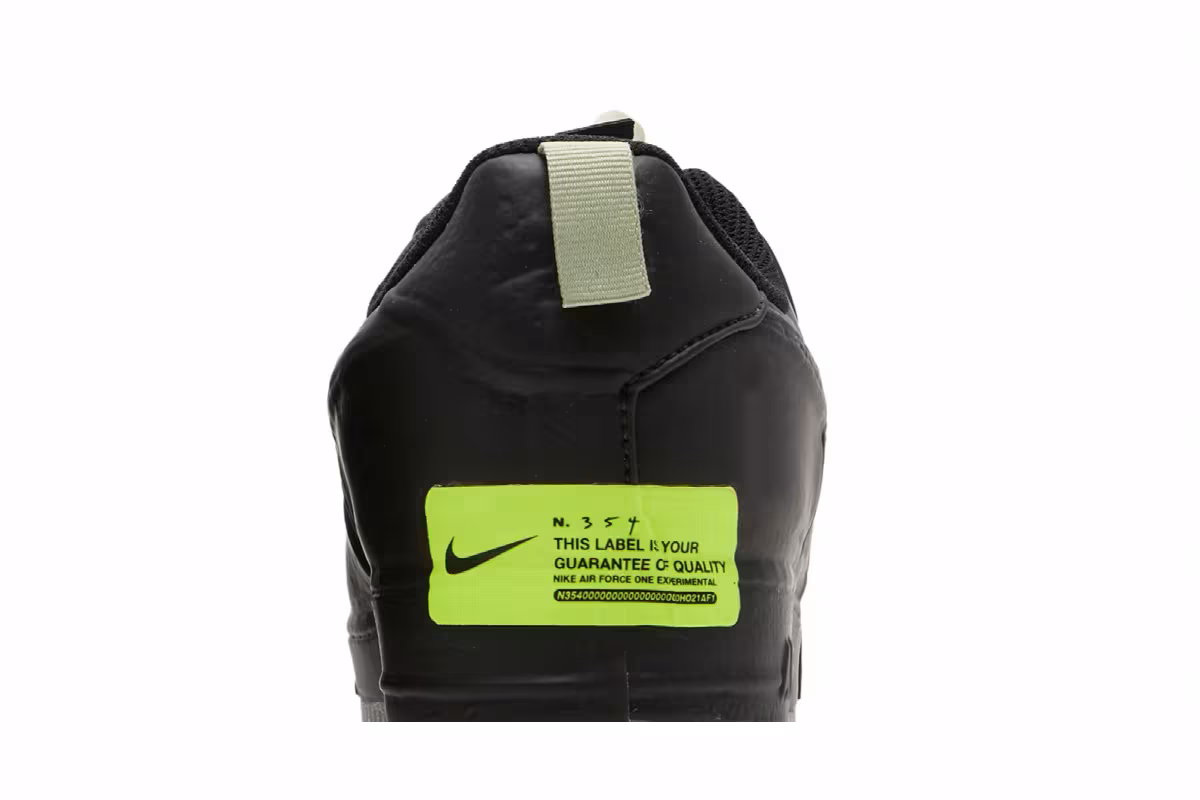 Nike Air Force 1 Experimental Black Glow, view 8