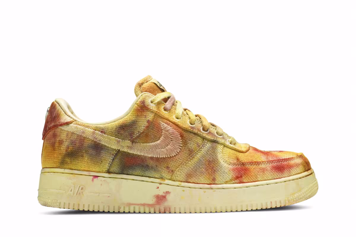 Nike Stussy x Lookout & Wonderland x Air Force 1 Low Hand Dyed - Los Angeles, view 2