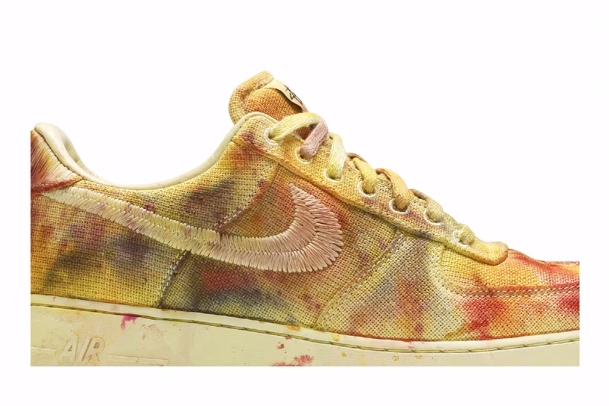 Nike Stussy x Lookout & Wonderland x Air Force 1 Low Hand Dyed - Los Angeles, view 3