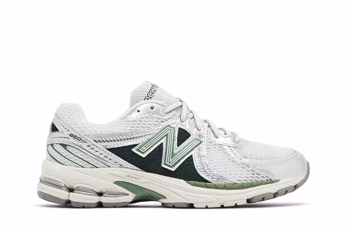 New Balance 860v2 Northern Lights Pack - Mallard Green, view 2