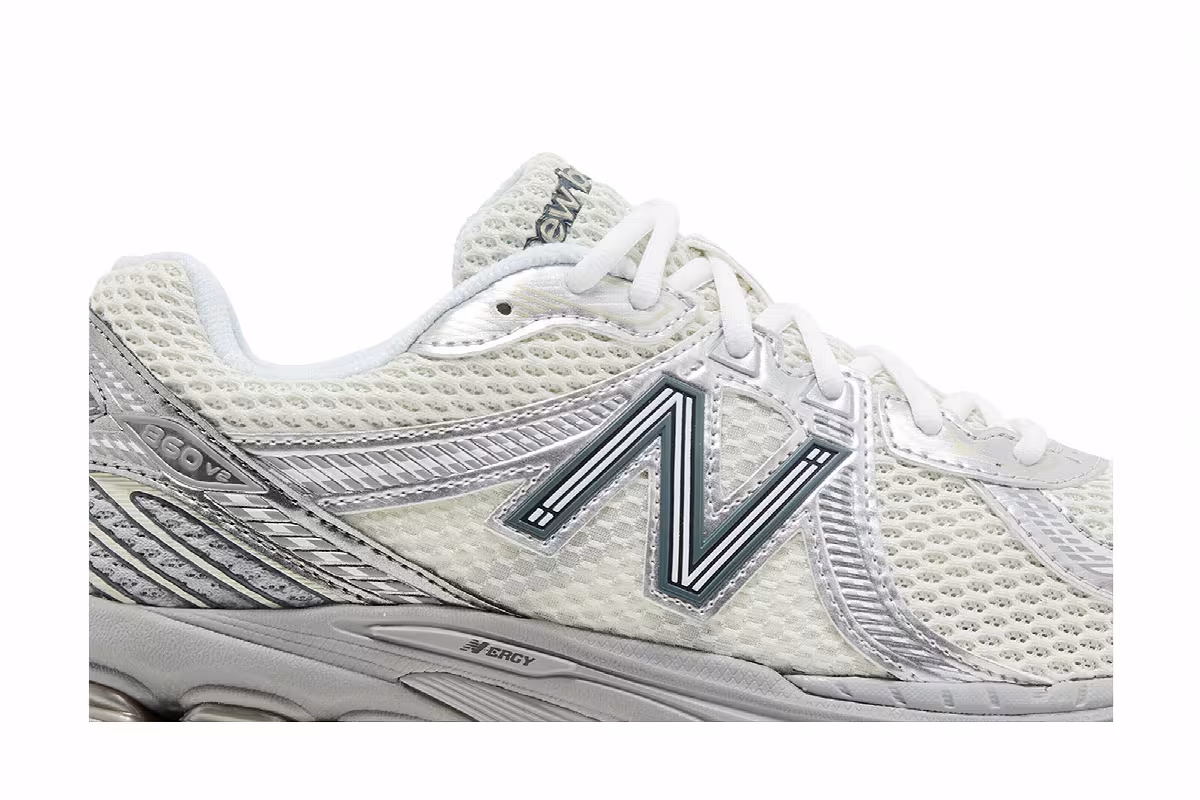 New Balance 860v2 Sea Salt Harbor Grey, view 3