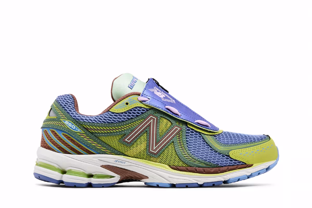 Up There x New Balance 860v2 2000's Tropes, view 2