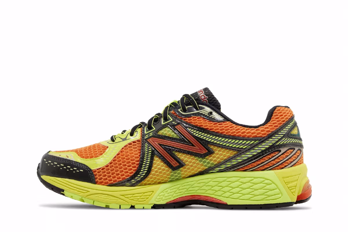 Aimé Leon Dore x New Balance 860v2 Orange, view 4