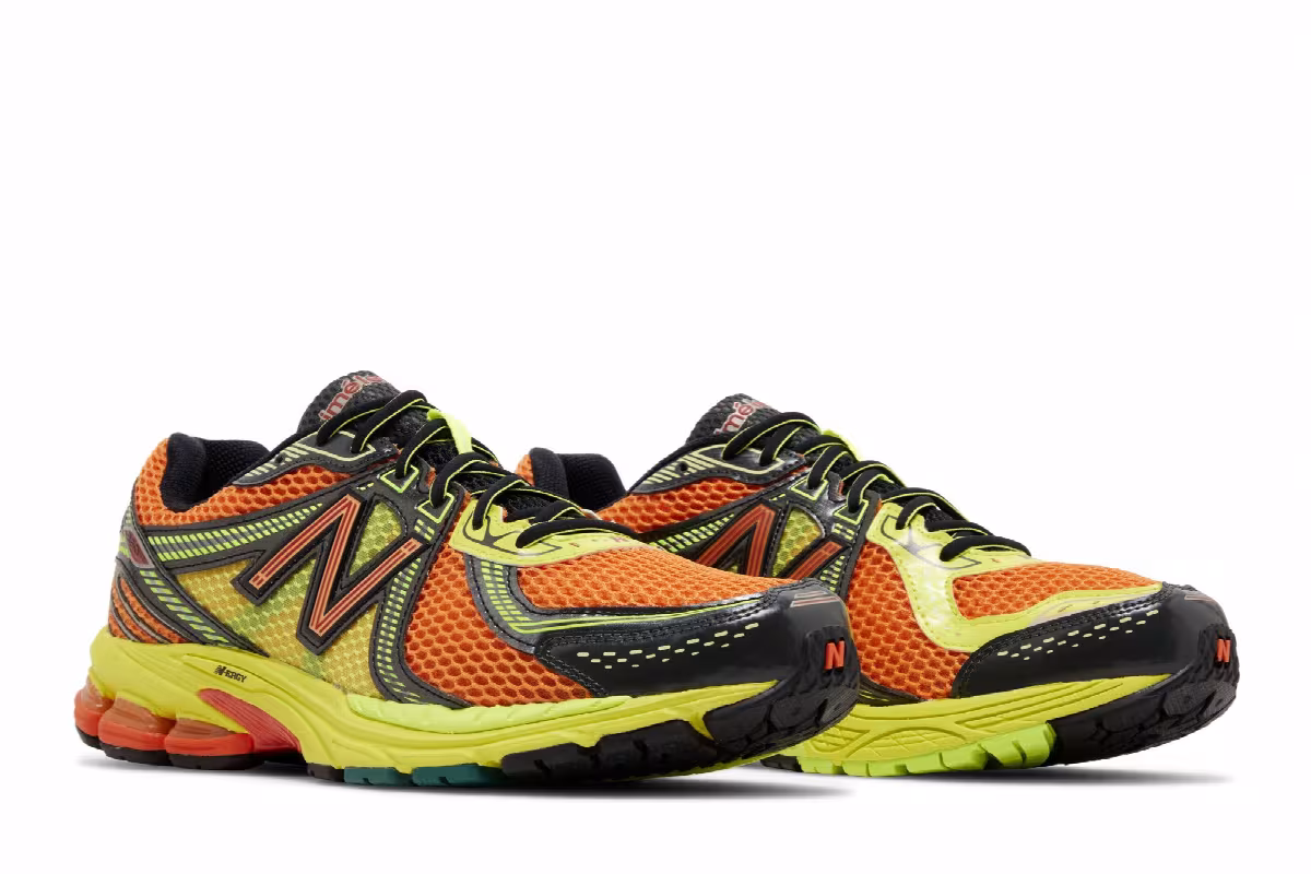 Aimé Leon Dore x New Balance 860v2 Orange, view 9
