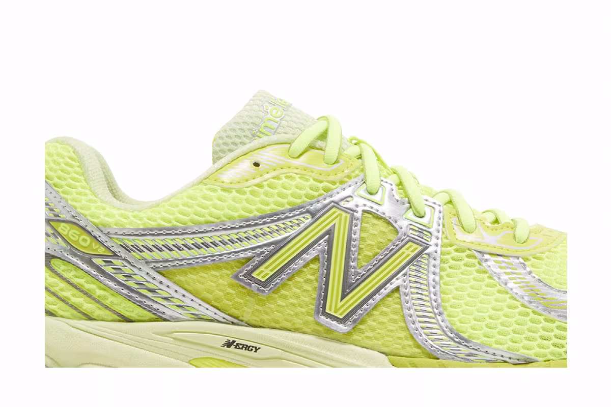 Aimé Leon Dore x New Balance 860v2 Yellow, view 3