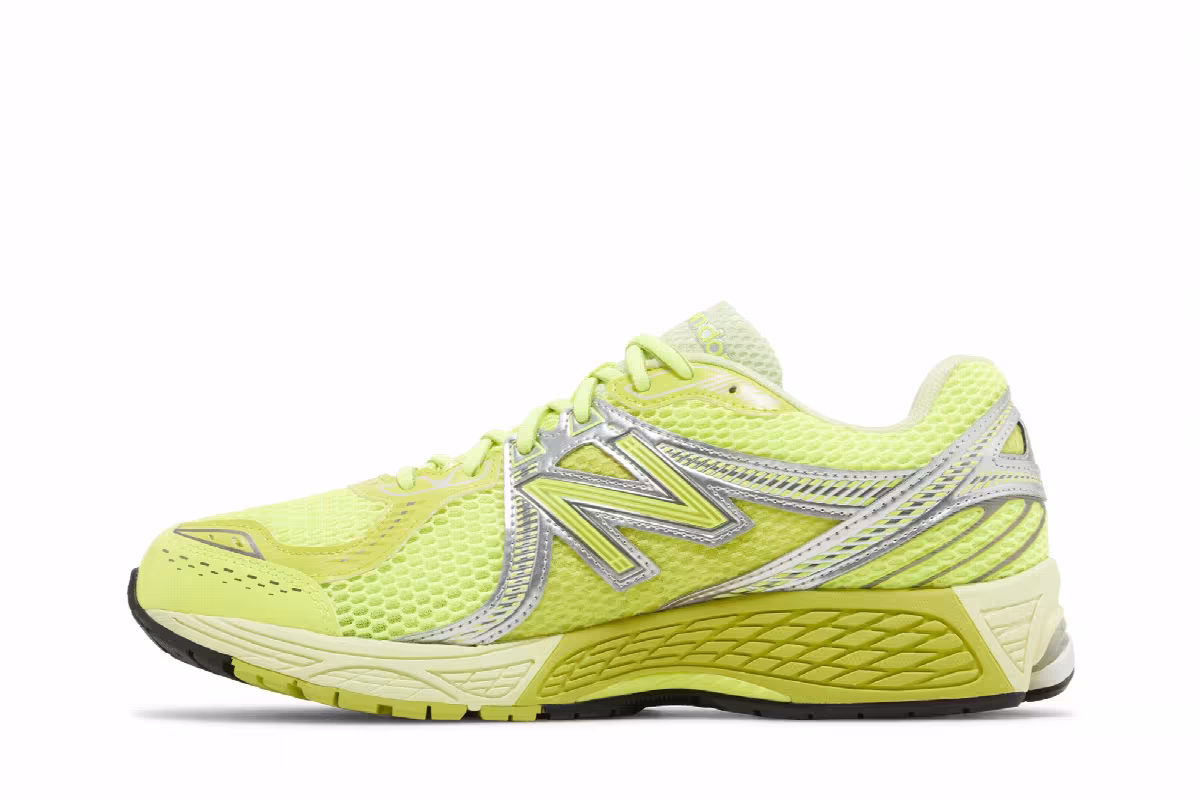 Aimé Leon Dore x New Balance 860v2 Yellow, view 4