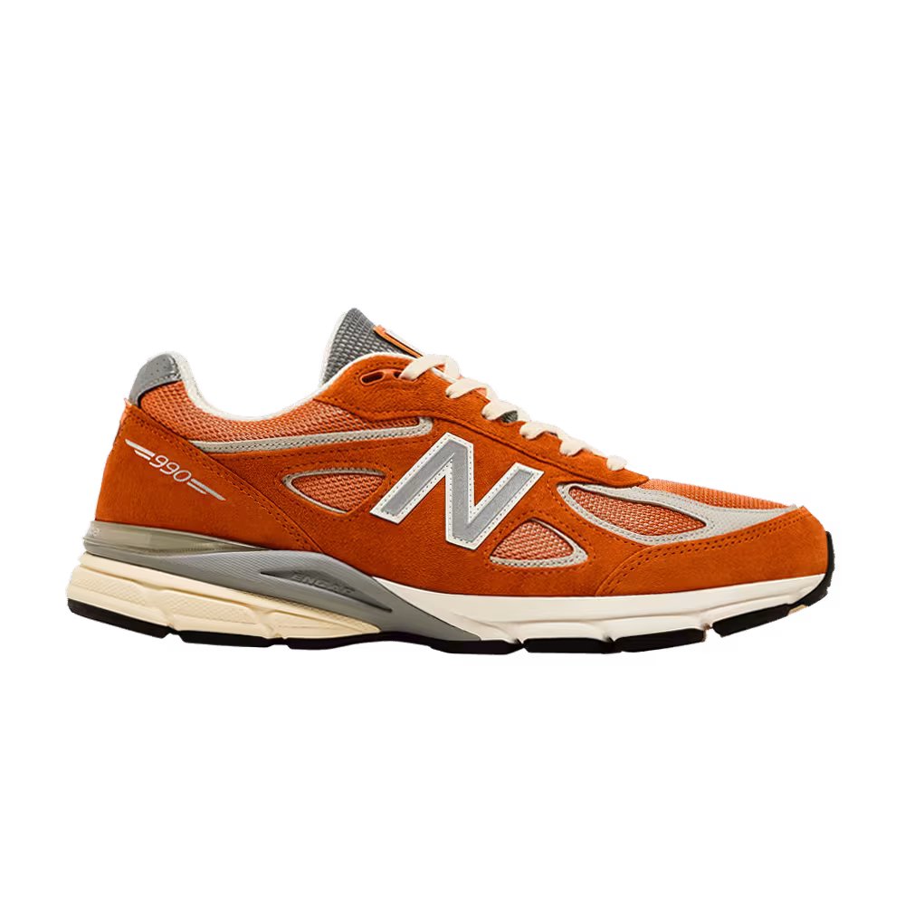Aimé Leon Dore x New Balance 990v4 Made In USA Red Clay