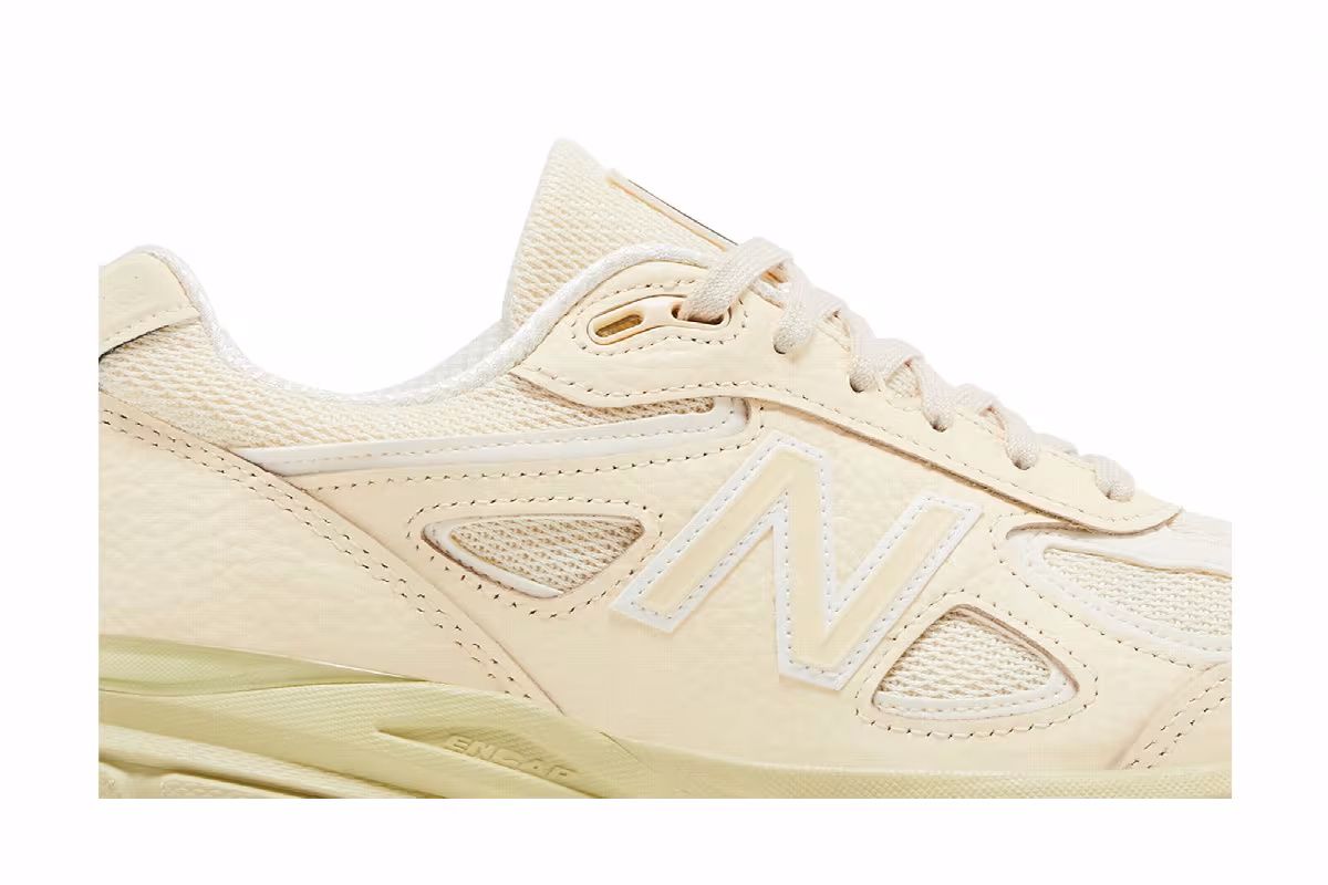 New Balance 990v4 Made in USA Macadamia Nut Morel, view 3