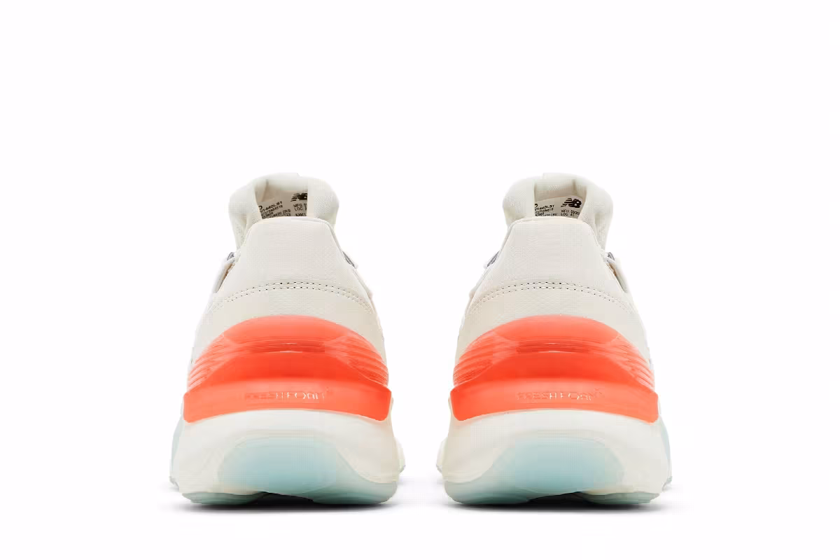 New Balance Women's Fresh Foam X 1440 Wide Sea Salt Gulf Red, view 7
