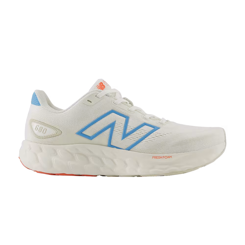 New Balance Women's Fresh Foam 680v8 Sea Salt Coastal Blue