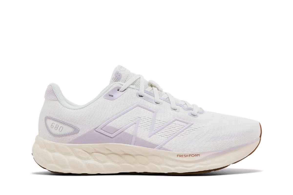 New Balance Women's Fresh Foam 680v8 Sea Salt Taro, view 2