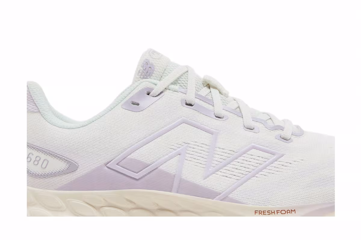New Balance Women's Fresh Foam 680v8 Sea Salt Taro, view 3