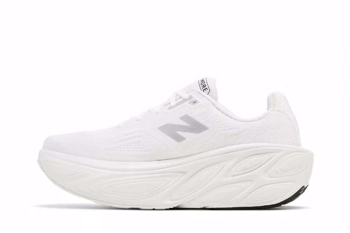 New Balance Fresh Foam X More v5 Reflection Silver Metallic, view 4