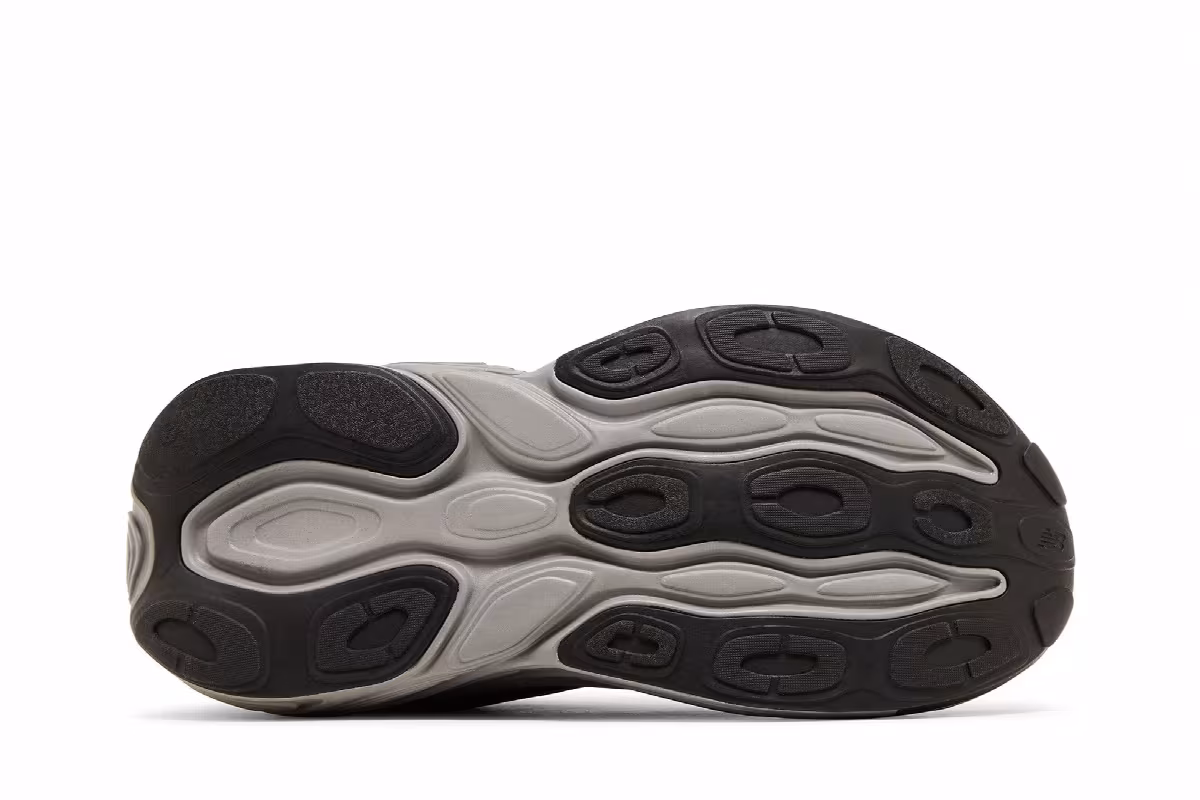 New Balance Fresh Foam X More v5 Black Silver Metallic, view 5