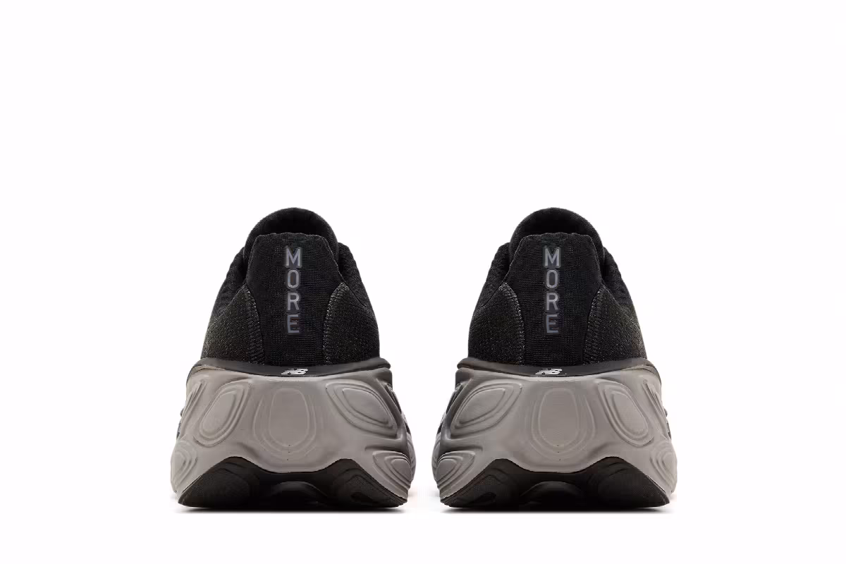 New Balance Fresh Foam X More v5 Black Silver Metallic, view 7