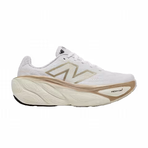 New Balance Wmns Fresh Foam X More v5 'Sea Salt Light Gold Metallic'