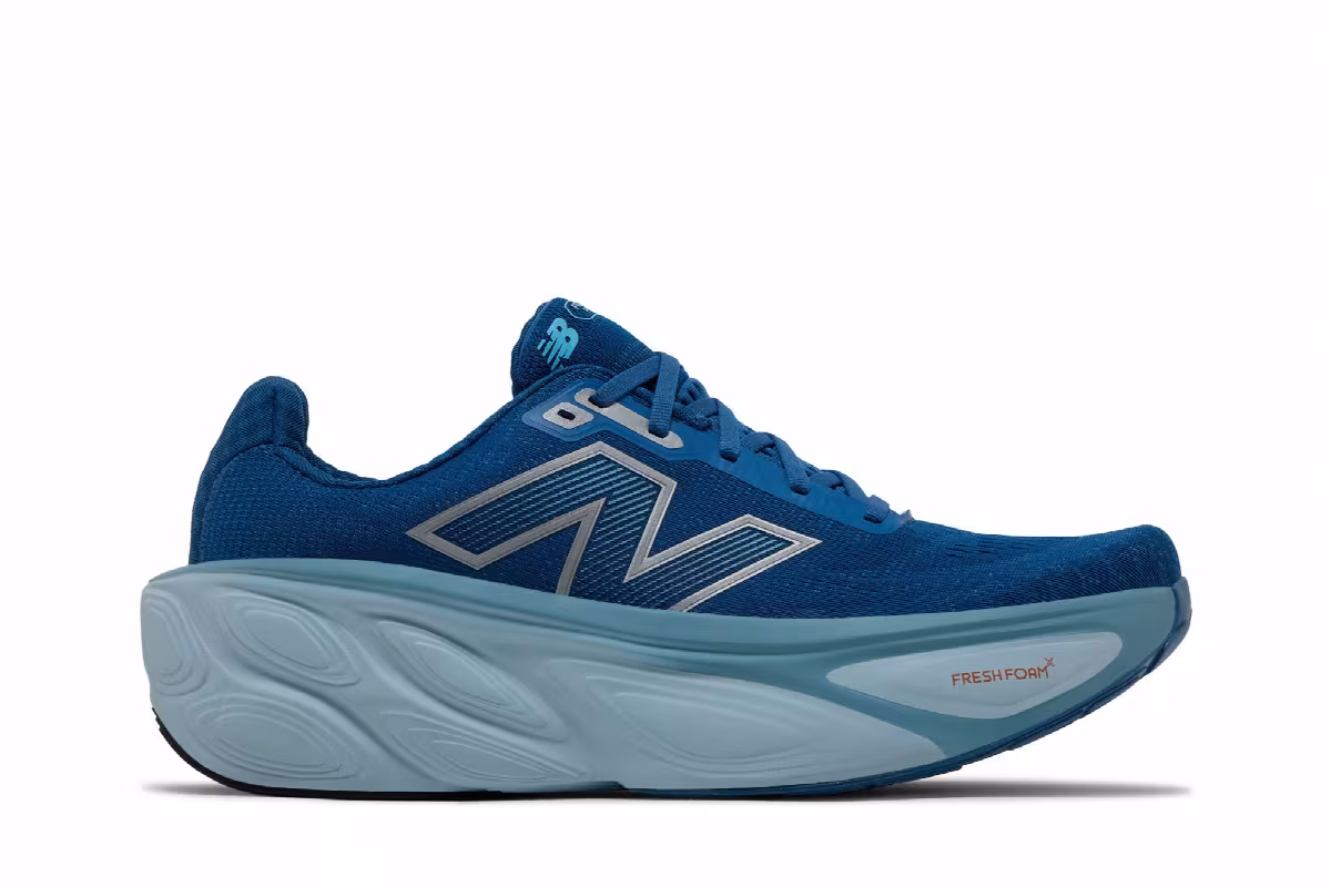 New Balance Fresh Foam X More v5 Blue Agate, view 2