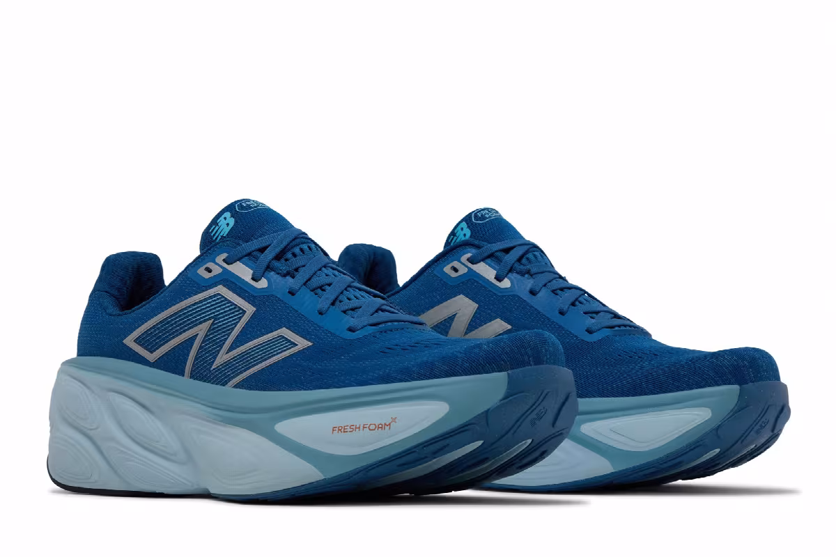 New Balance Fresh Foam X More v5 Blue Agate, view 9