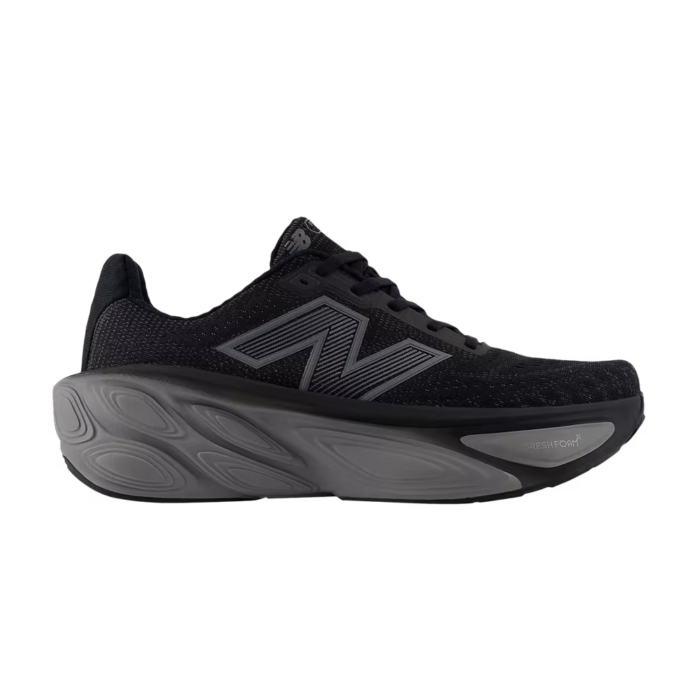 New Balance Fresh Foam X More v5 4E Wide Black Silver Metallic