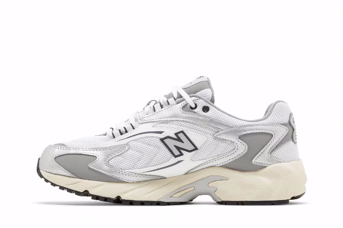 New Balance 725v1 Metallic Silver Slate Grey, view 4