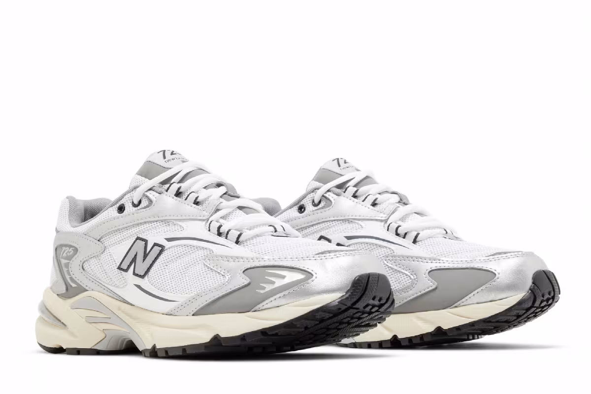 New Balance 725v1 Metallic Silver Slate Grey, view 9