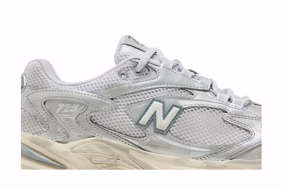 New Balance 725v1 Rain Cloud Silver, view 3