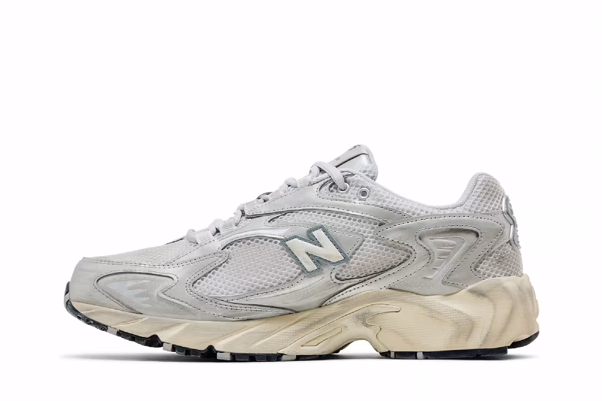 New Balance 725v1 Rain Cloud Silver, view 4