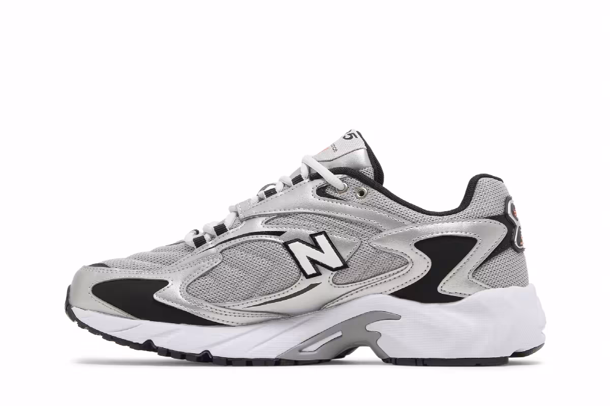 New Balance 725v1 Metallic Silver Raincloud, view 4